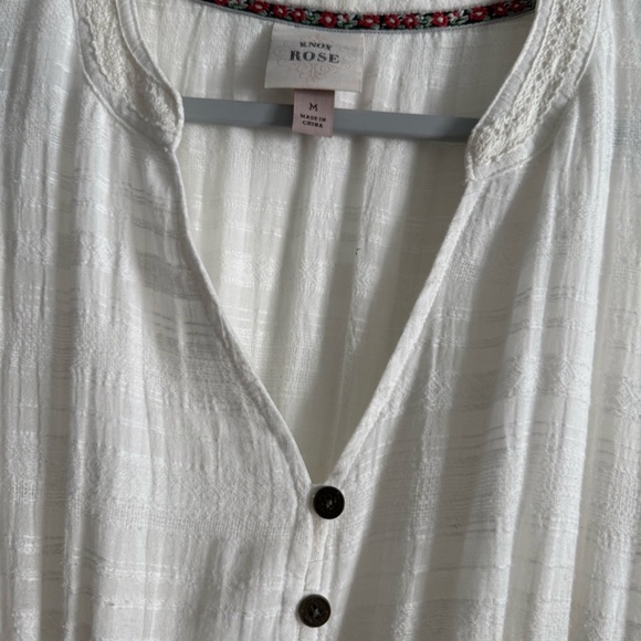 🤍 Knox Rose Elegant Sleeveless Cream Midi Dress Size Medium - Picture 4 of 11